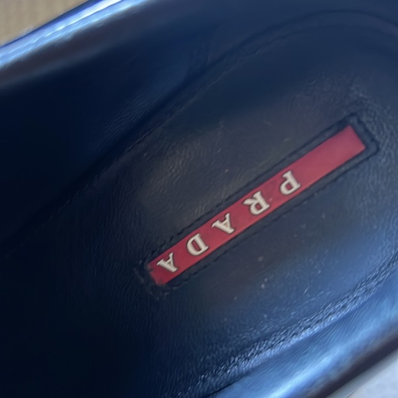 Prada Laceup Wedges - Picture 2 of 6